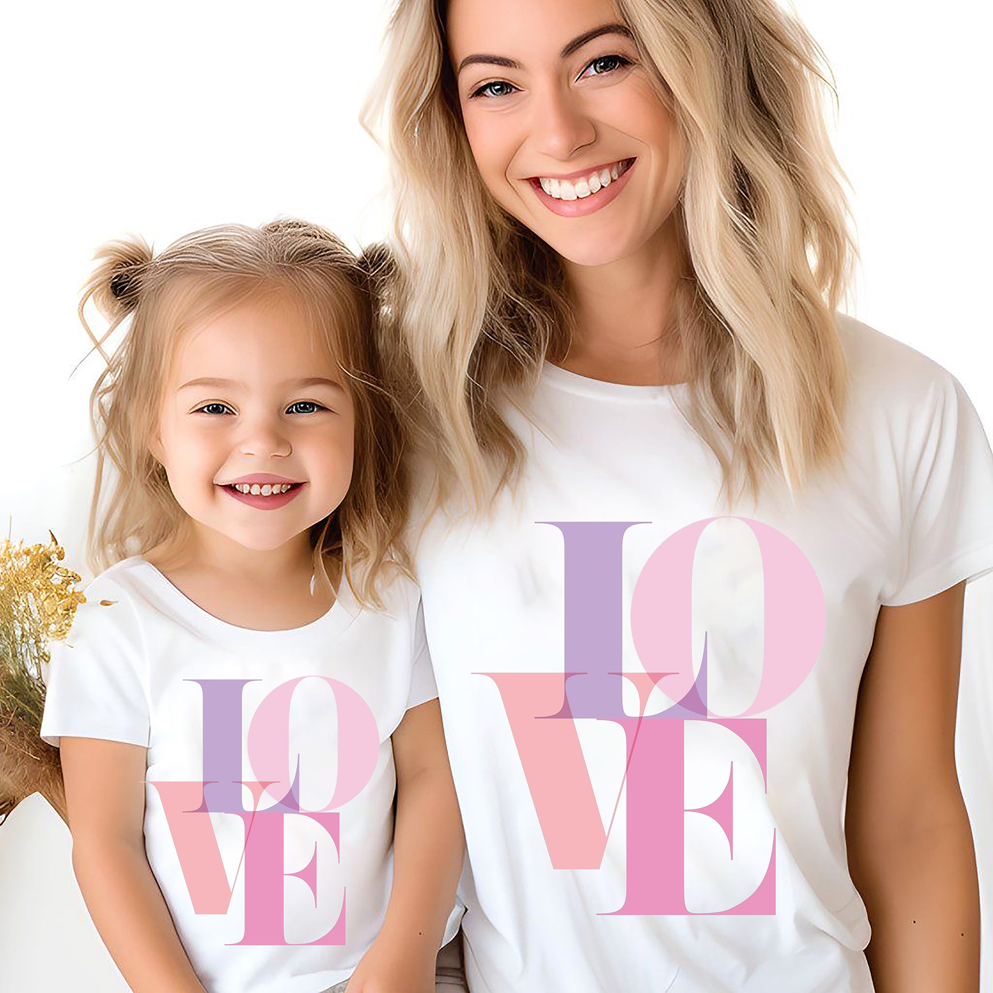 VLAM Mom Daughter Love Tshirt