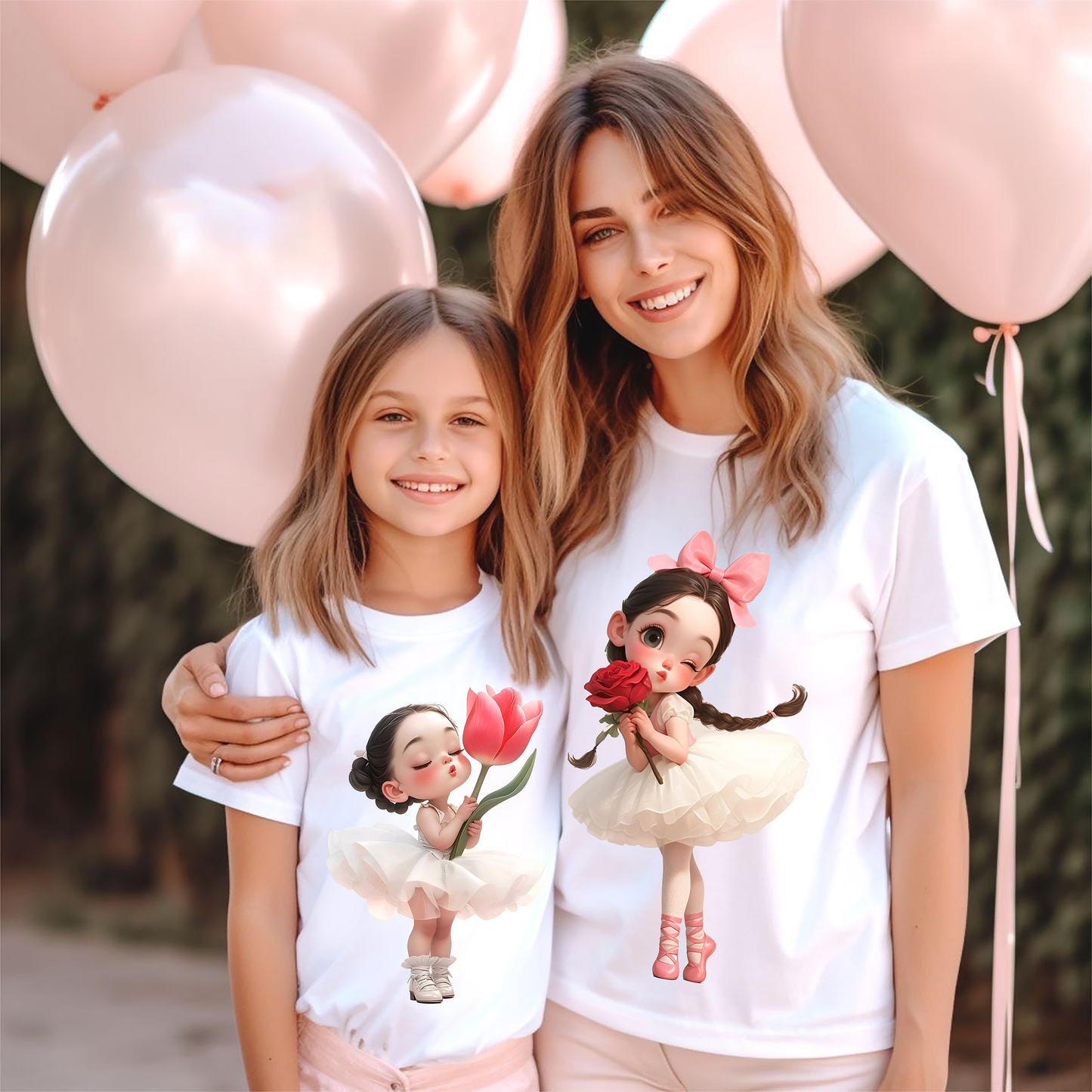 VLAM Lovely Mom and Daughter Tshirt