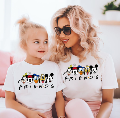 VLAM Mom and Daughter Friends Tshirt