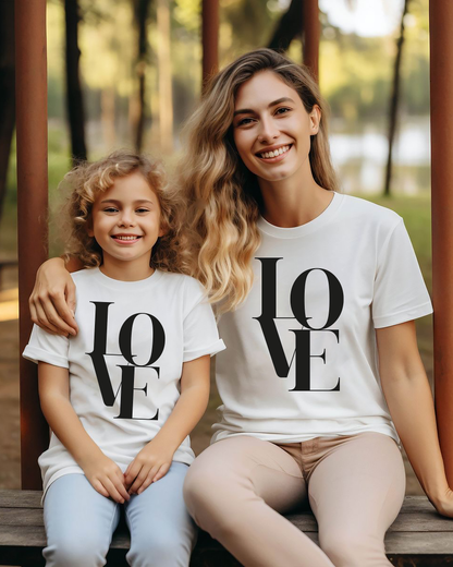 VLAM Mom Daughter Love Tshirt