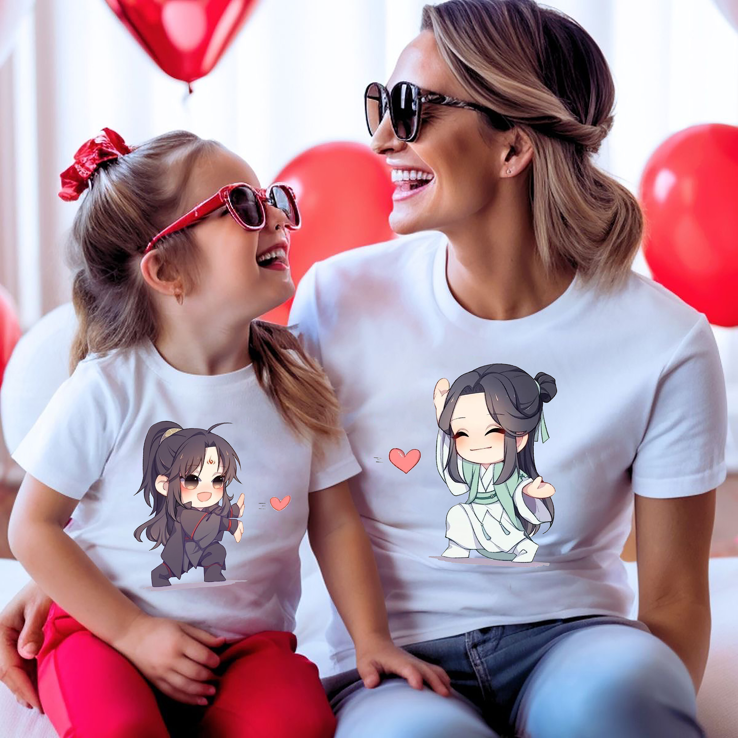 VLAM Karate Mom and Daughter Tshirt