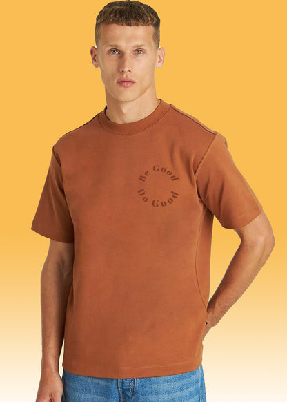 VLAM Be God Do Good Logo Print Mens Tshirt