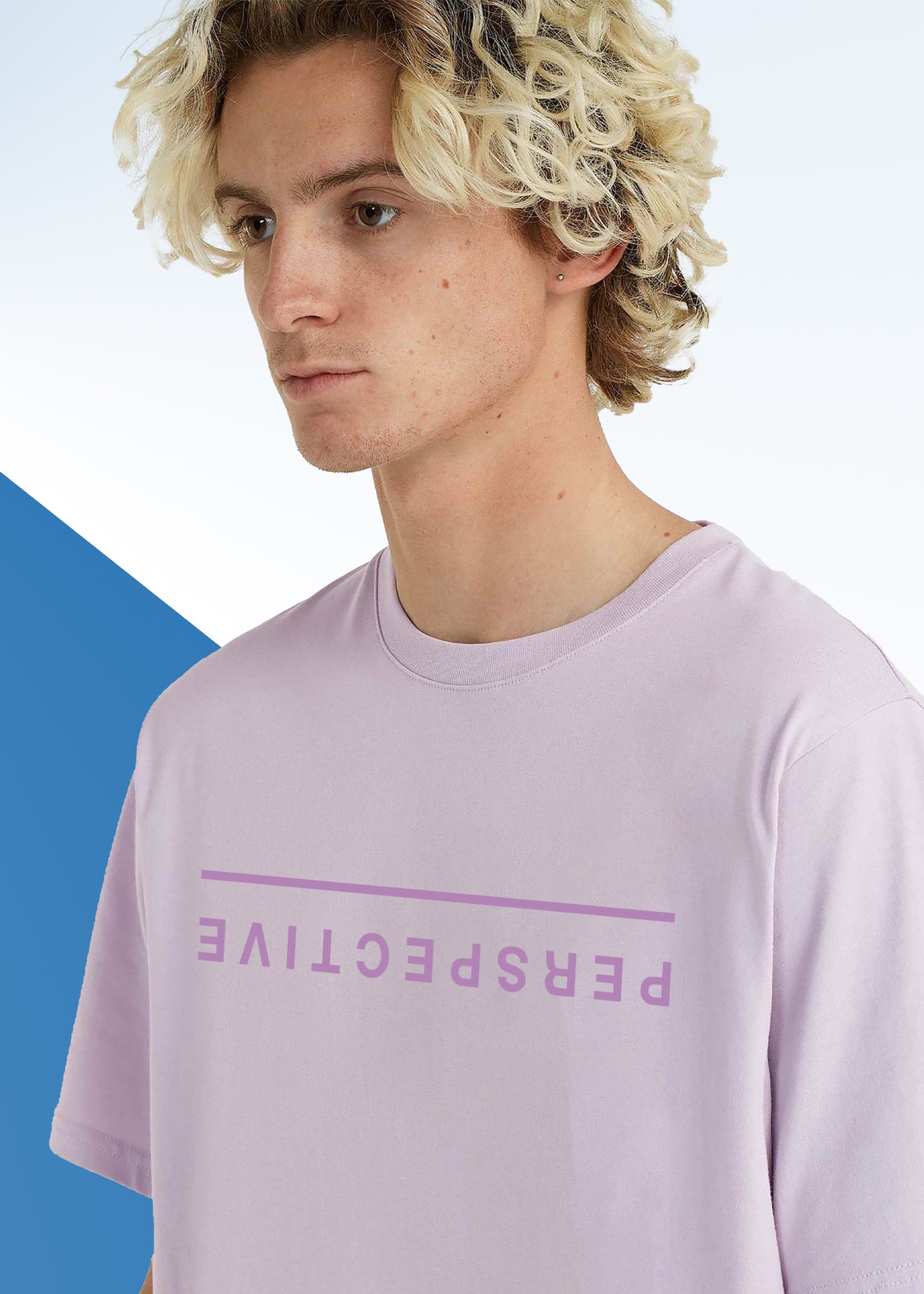 VLAM Unique Perspective Print Mens Tshirt