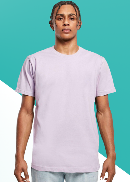 VLAM Regular Fit Onion Pink Solid Tshirt