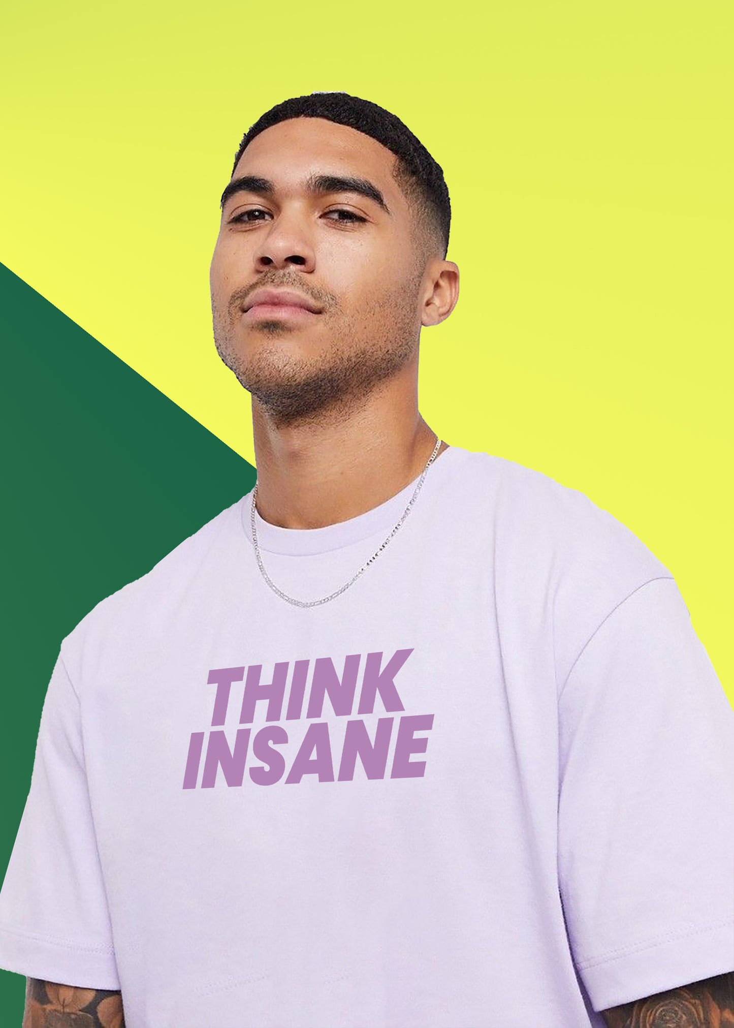 VLAM Think Insane Stylish Mens Tshirt