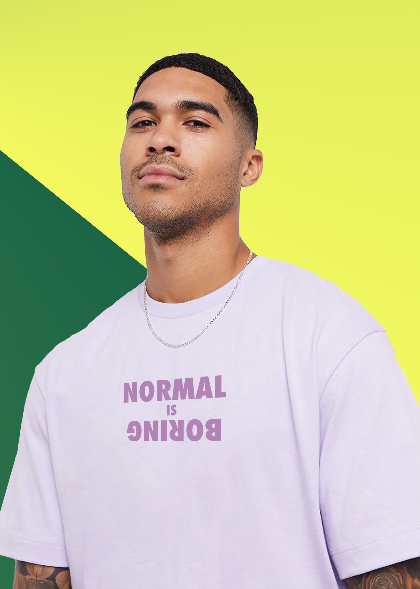 VLAM Normal Is Boring Mens Tshirt