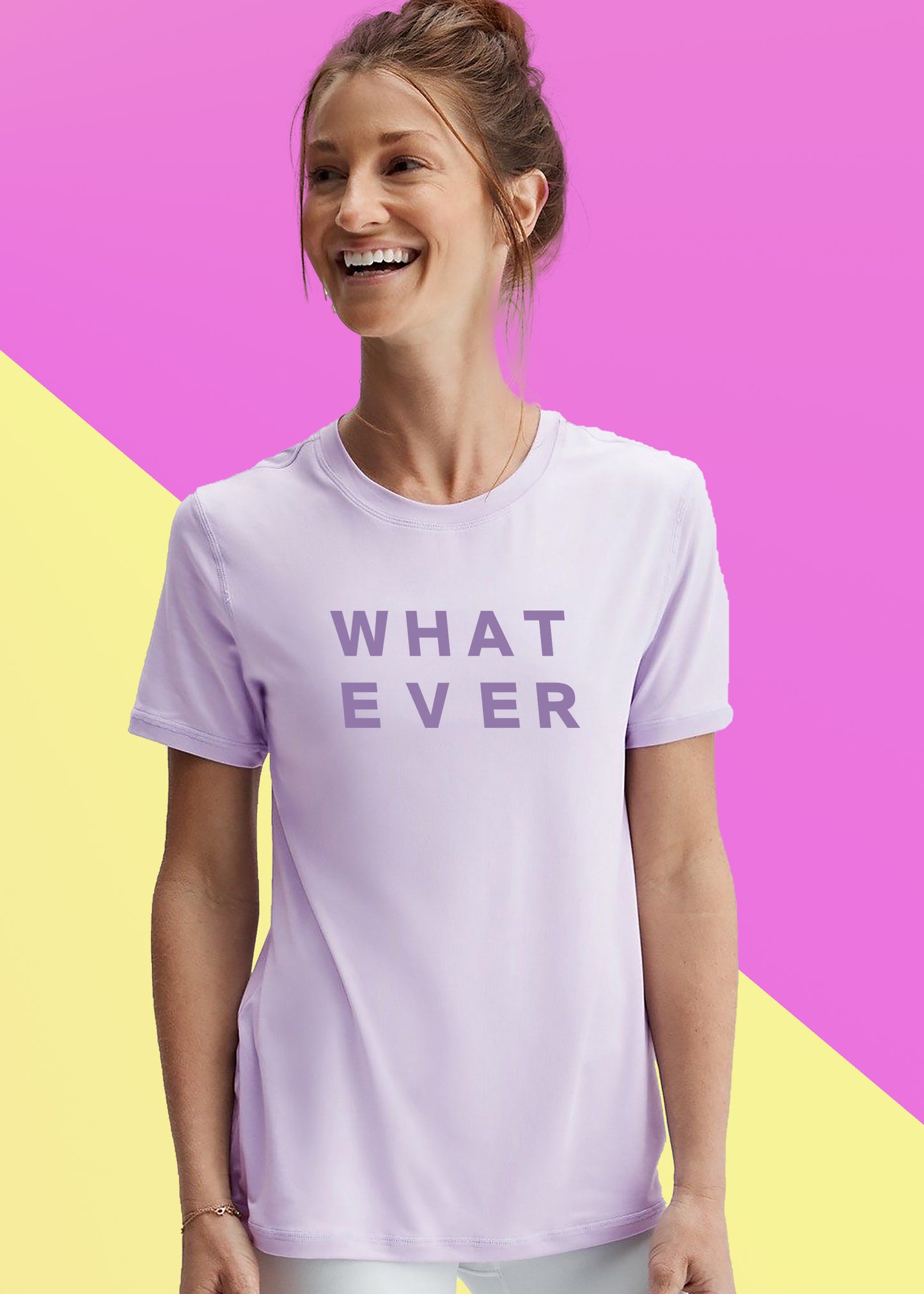 VLAM What Ever Women Trendy Tshirt