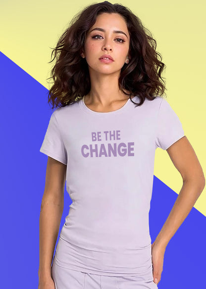 VLAM Be The Change Women Tshirt