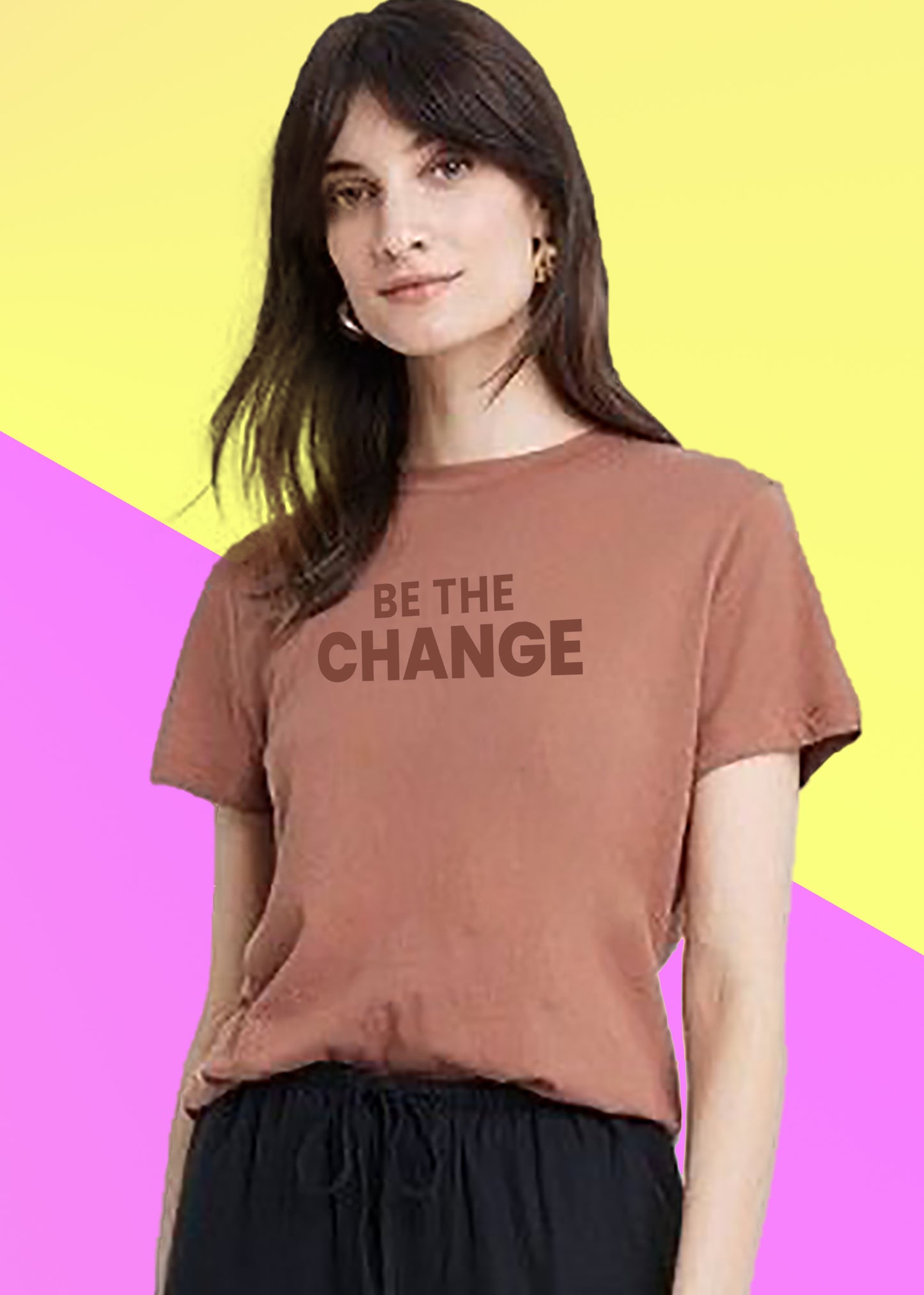 VLAM Be The Change Women Tshirt