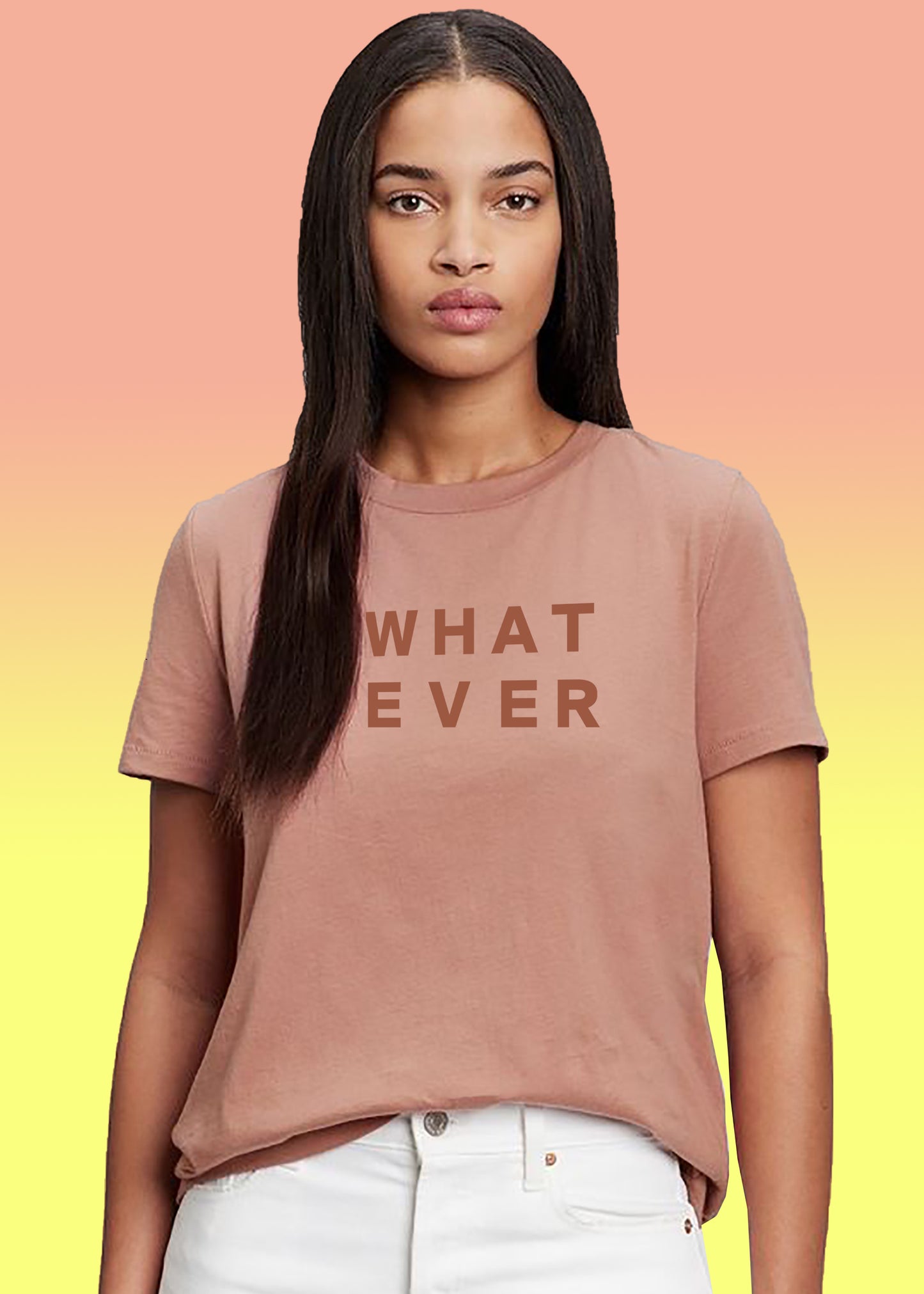 VLAM What Ever Women Trendy Tshirt