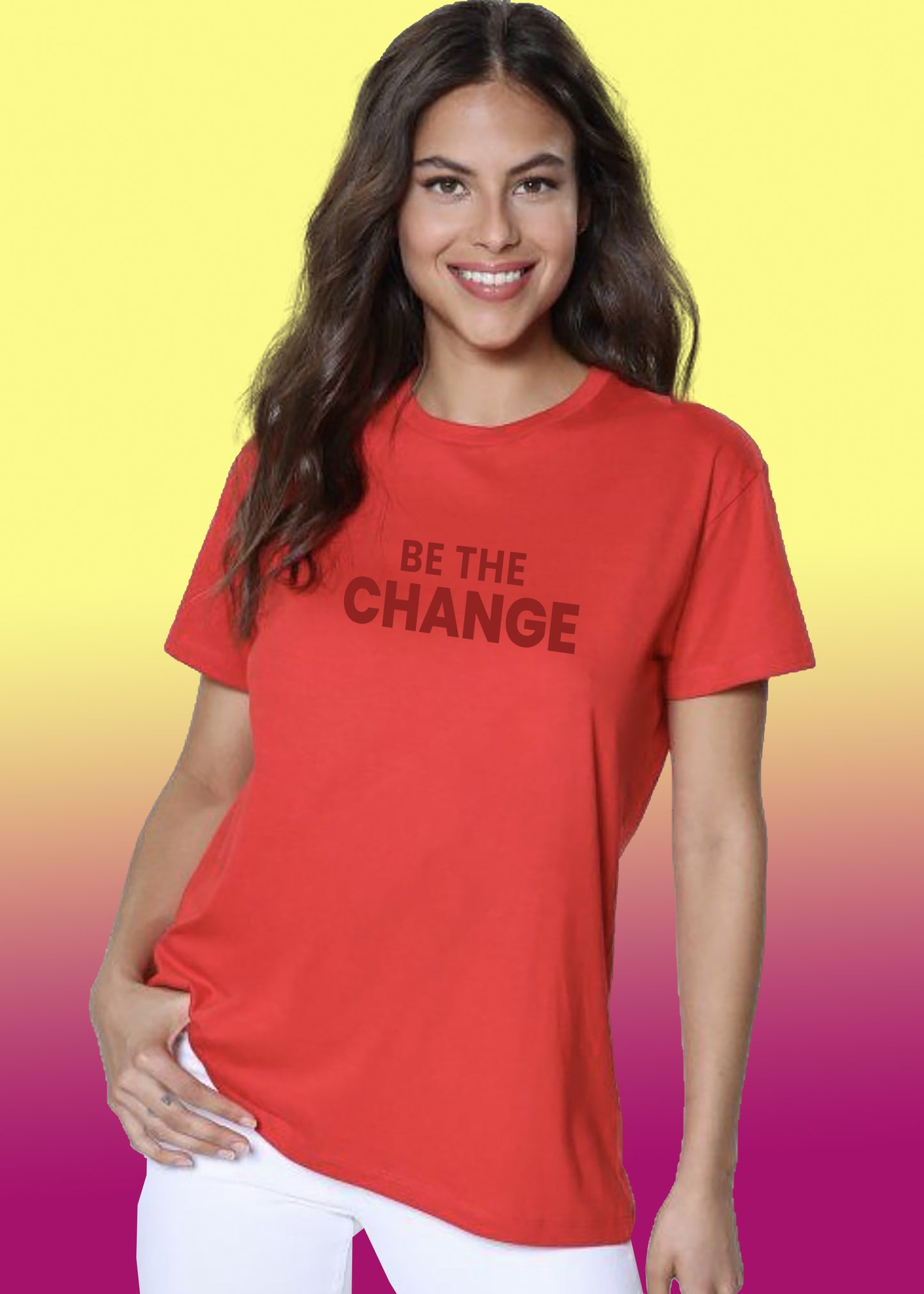 VLAM Be The Change Women Tshirt