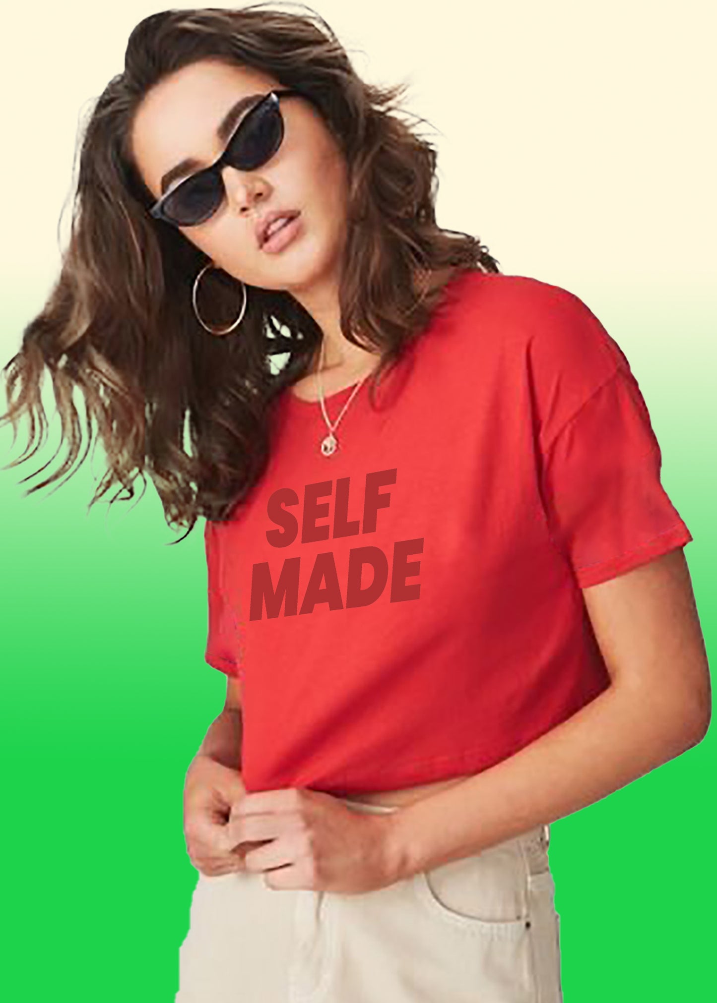 VLAM Self Made Women Tshirt