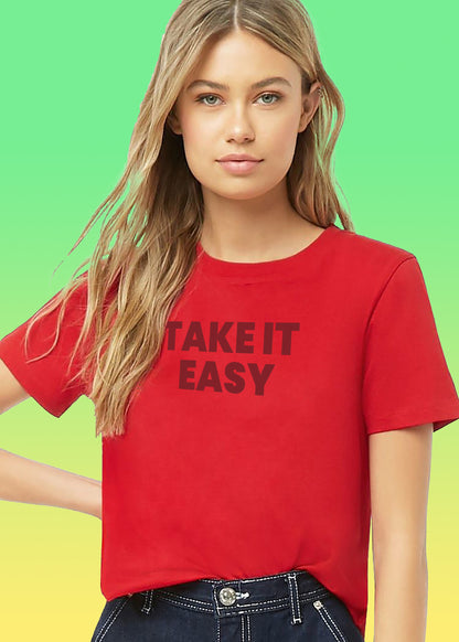 VLAM Take It Easy Women Tshirt