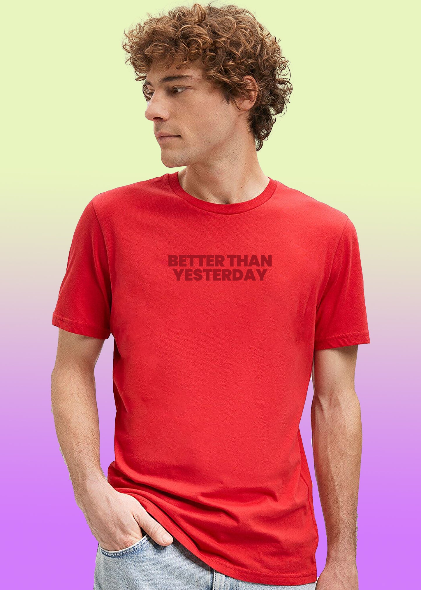 VLAM  Better Than Yesterday Mens Tshirt