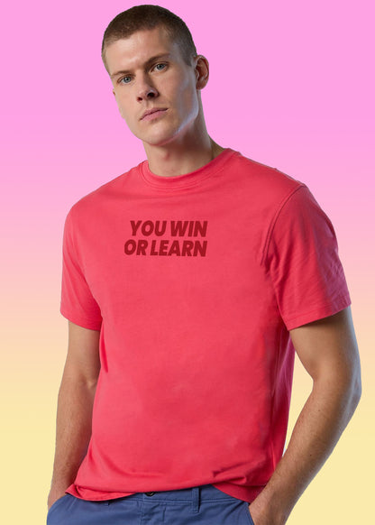 VLAM You Win Or Learn Mens Tshirt