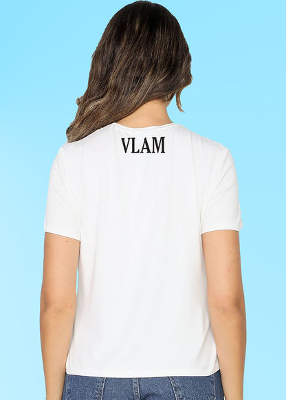 VLAM Happy Women Graphic Tshirt