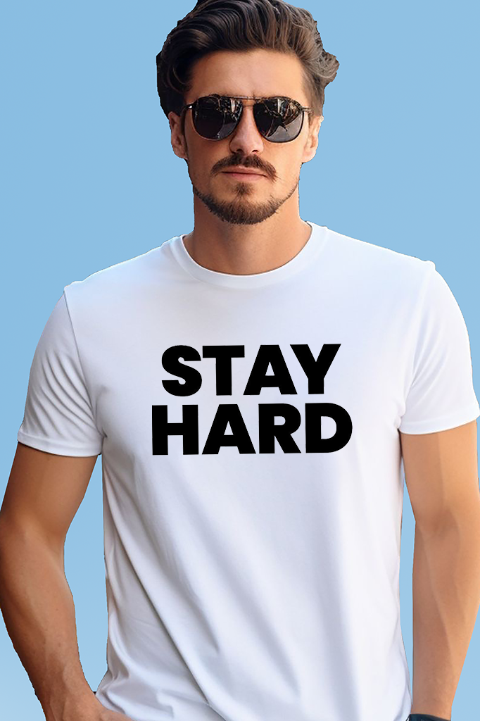 VLAM Stay Hard Mens Tshirt