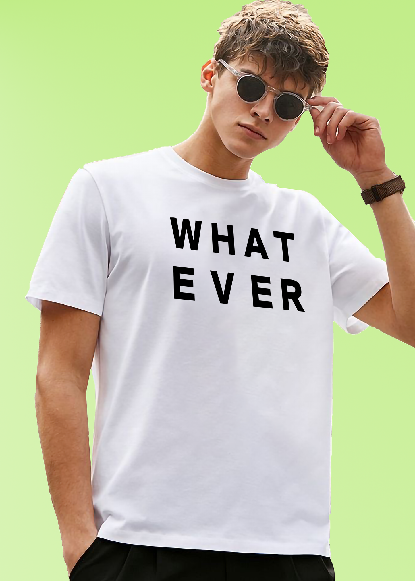 VLAM Whatever Print Mens Tshirt