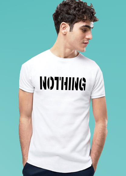 VLAM Nothing Print Mens Tshirt