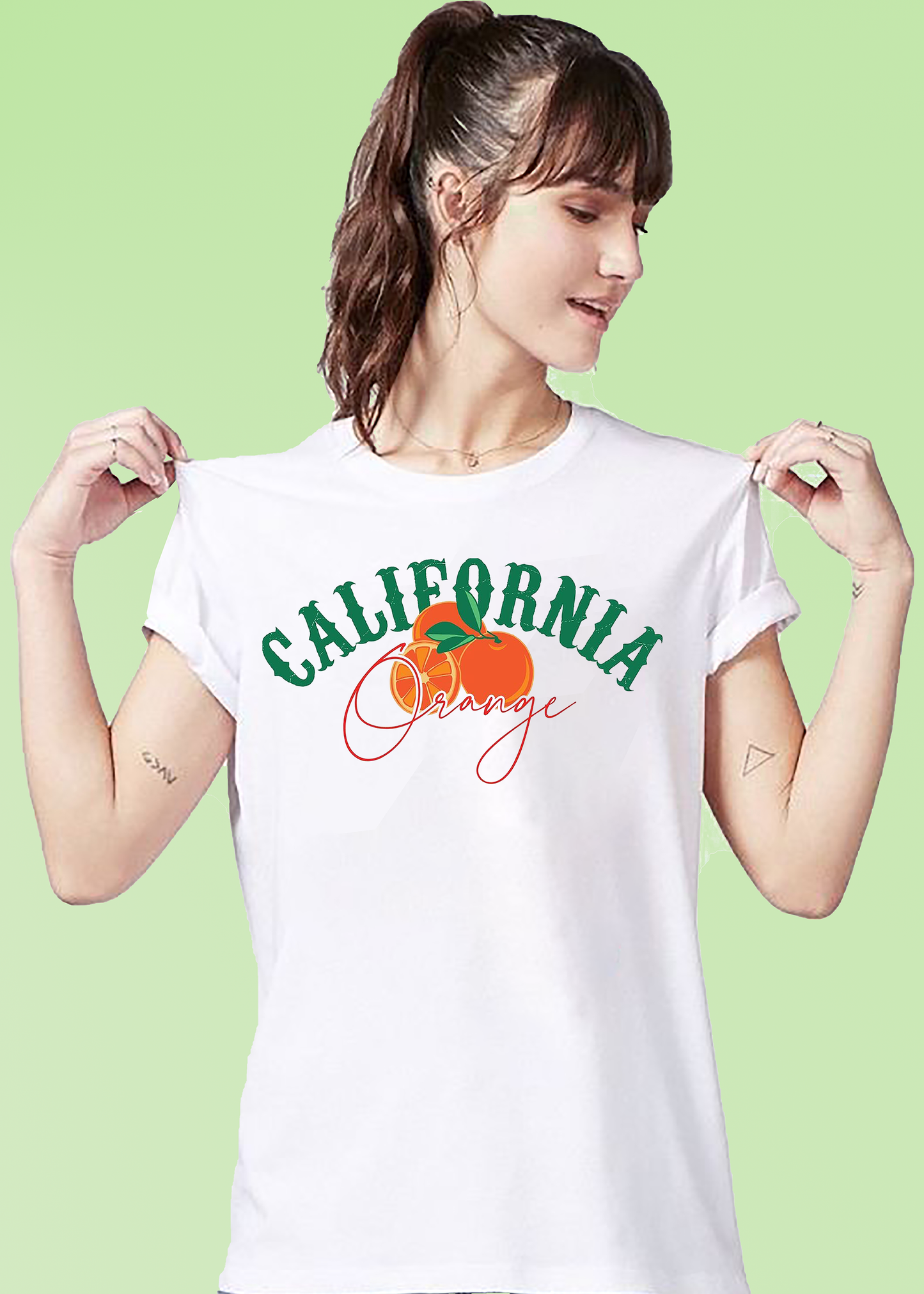 VLAM California Print Women Graphic Tshirt