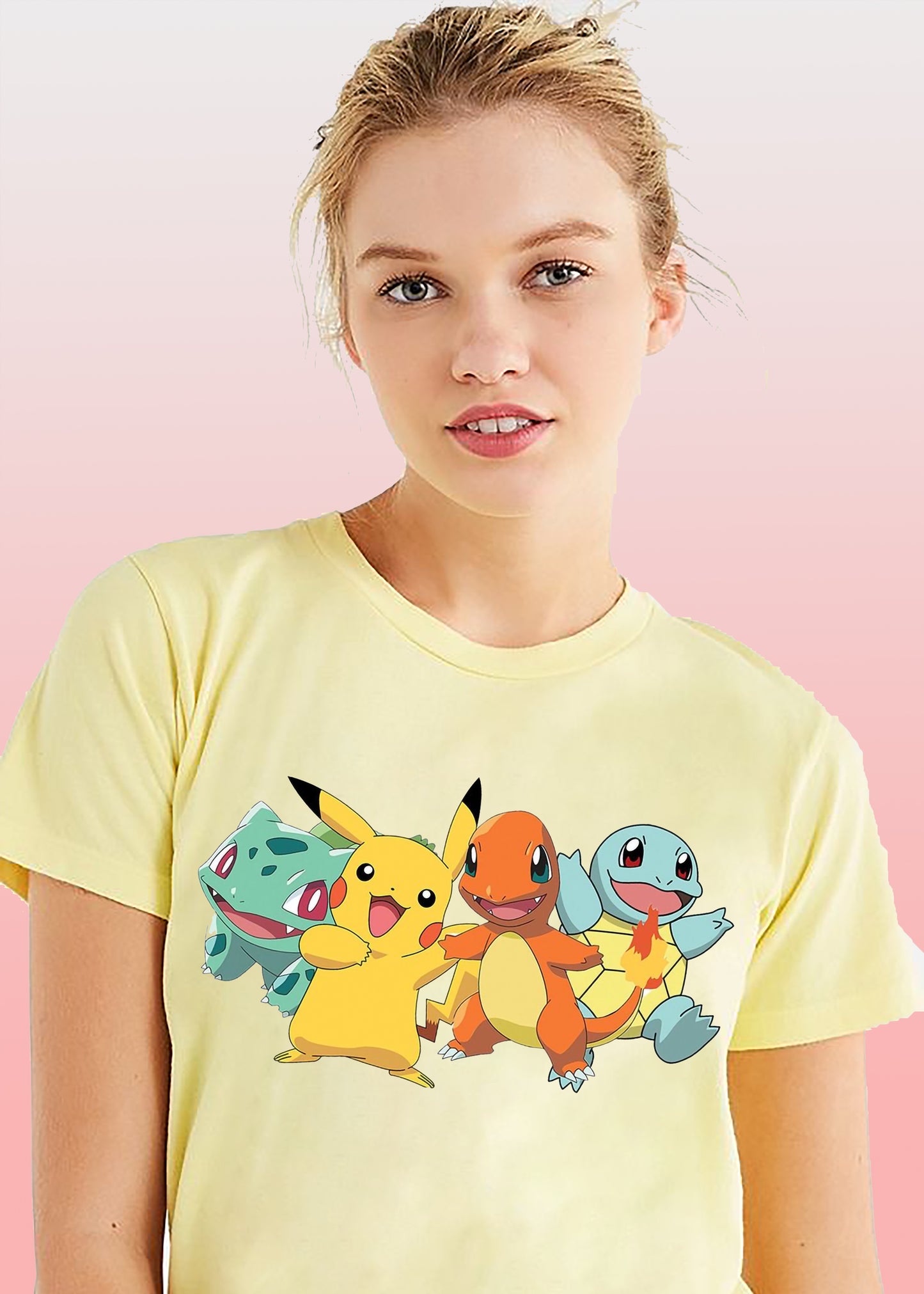 VLAM Womens Pokemon Tshirt