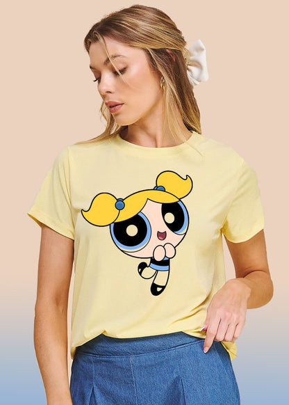 VLAM Bubbles Powerpuff Women T-shirt