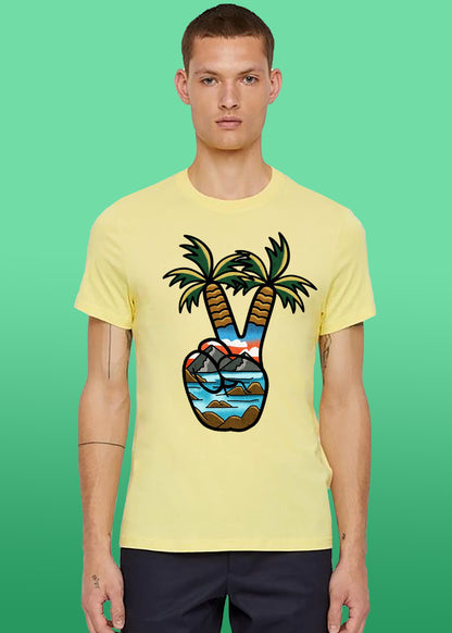 VLAM Tropical Peace Graphic Tshirt