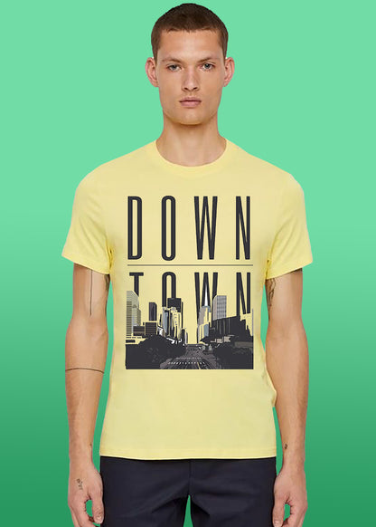 VLAM Down Town Mens Graphic T-shirt