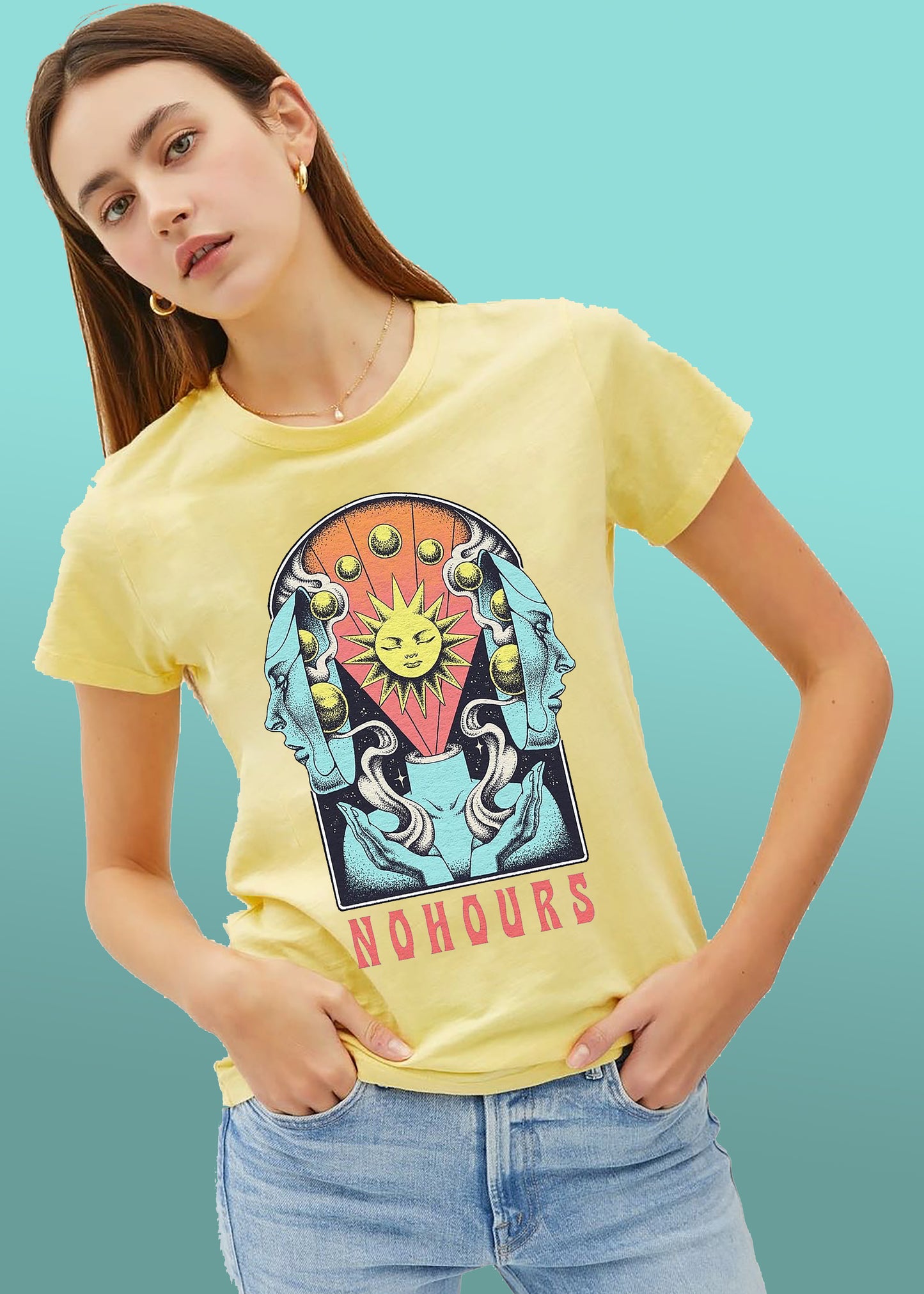 VLAM No Hours Graphic Womens T-shirt