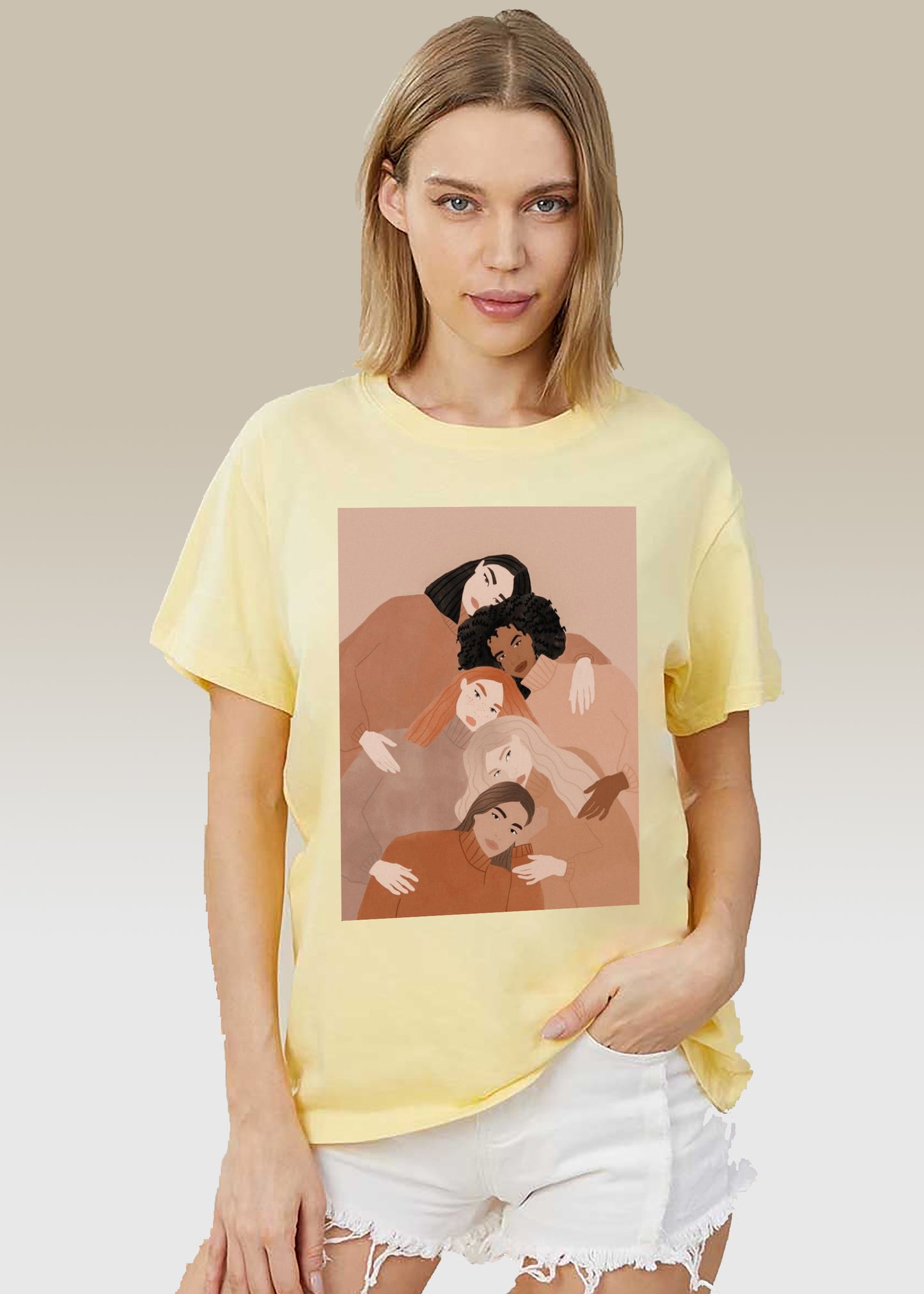 VLAM Brown Girl Womens Graphic T-shirt
