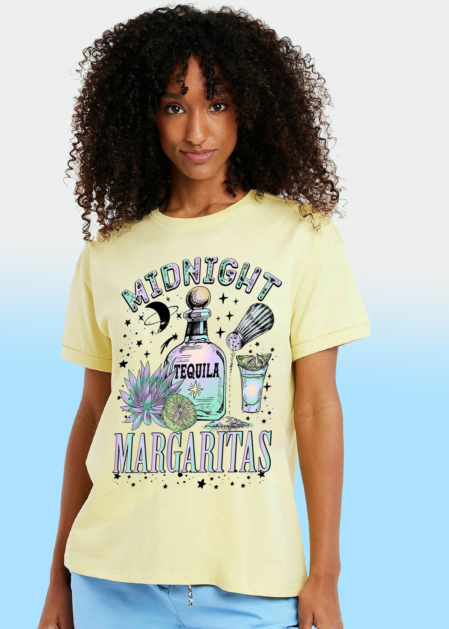 VLAM Margharita Print Womens Graphic Tshirt