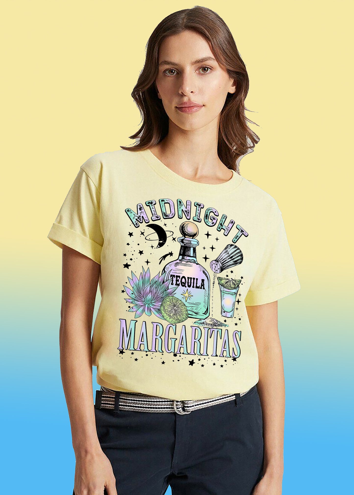 VLAM Margharita Print Womens Graphic Tshirt