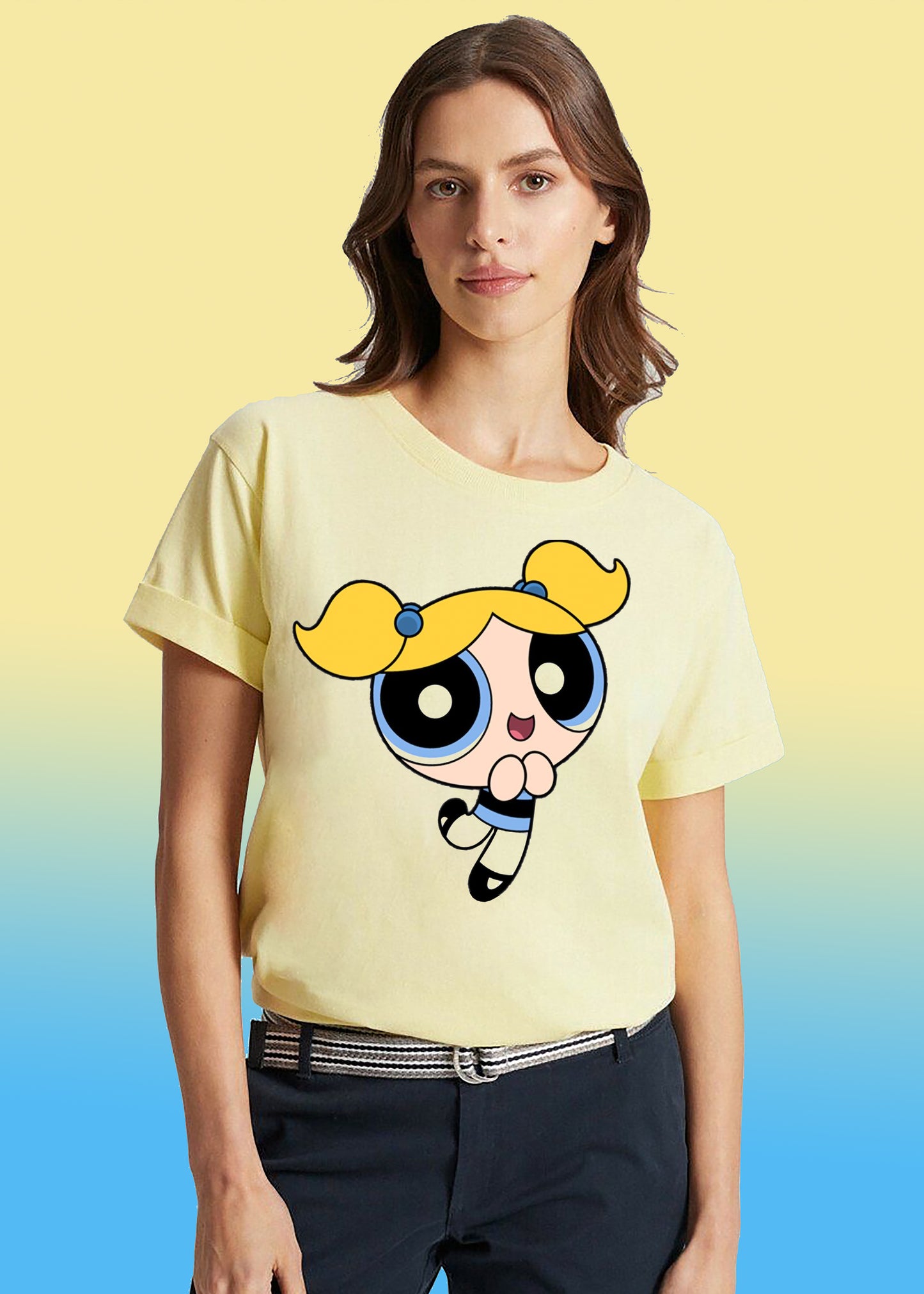 VLAM Bubbles Powerpuff Women T-shirt