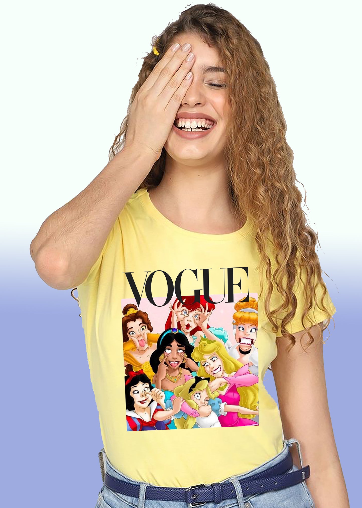 VLAM Princess Print Women Tshirt
