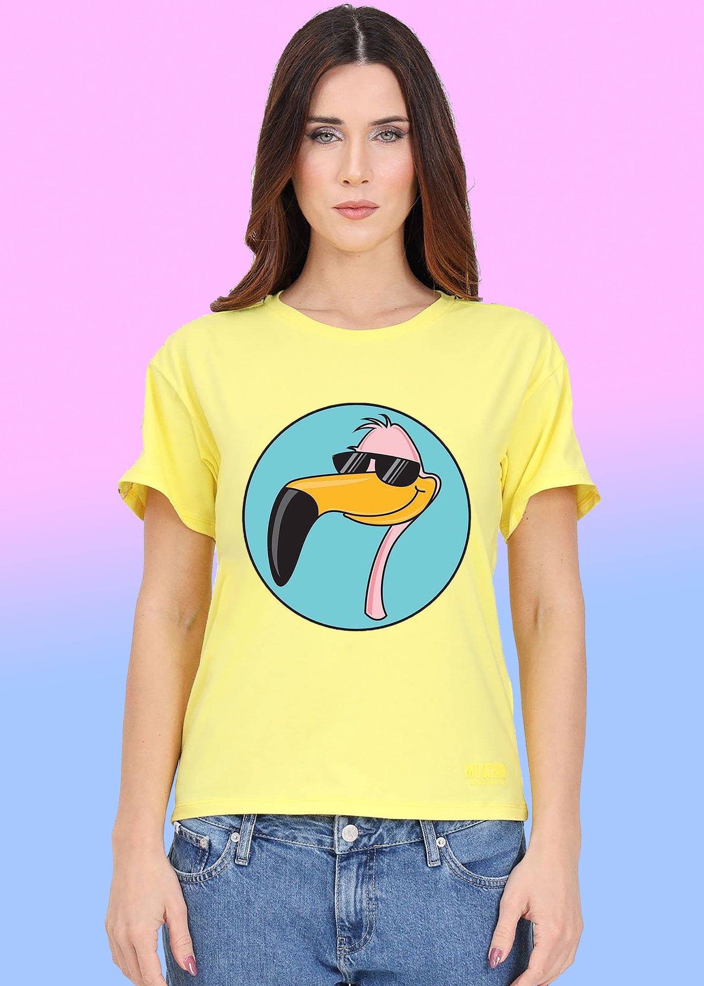 VLAM Funny Flamingo Womens Tshirt