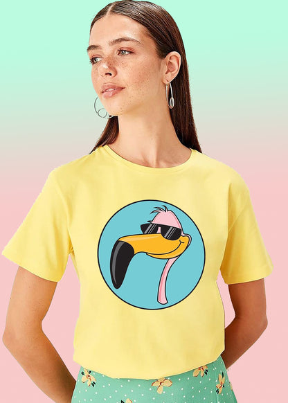 VLAM Funny Flamingo Womens Tshirt