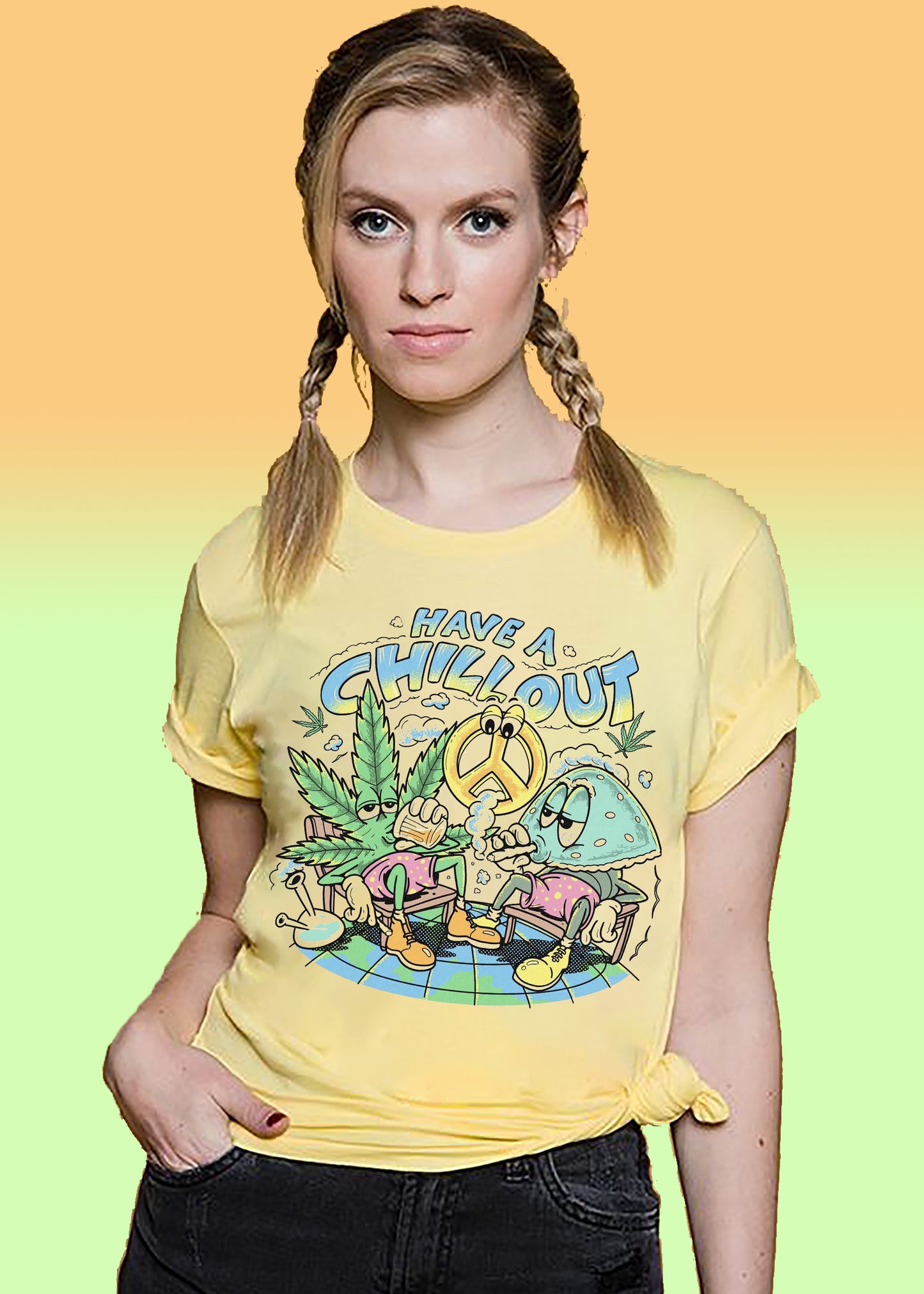 VLAM Chill Out Graphic Womens T-shirt
