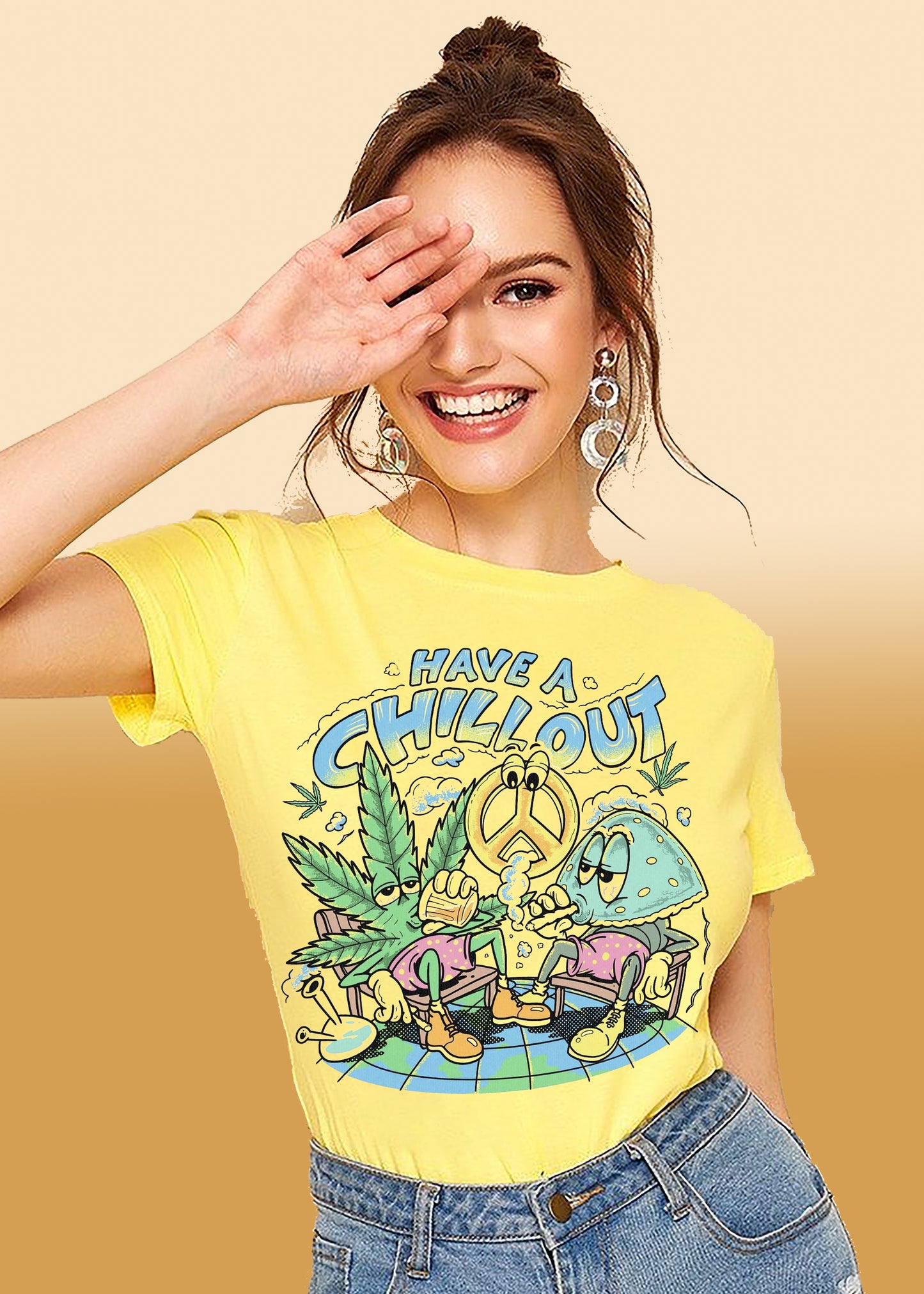 VLAM Chill Out Graphic Womens T-shirt