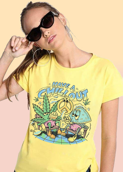 VLAM Chill Out Graphic Womens T-shirt