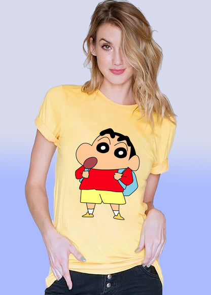 VLAM Shinchan Cartoon T-shirt For Women