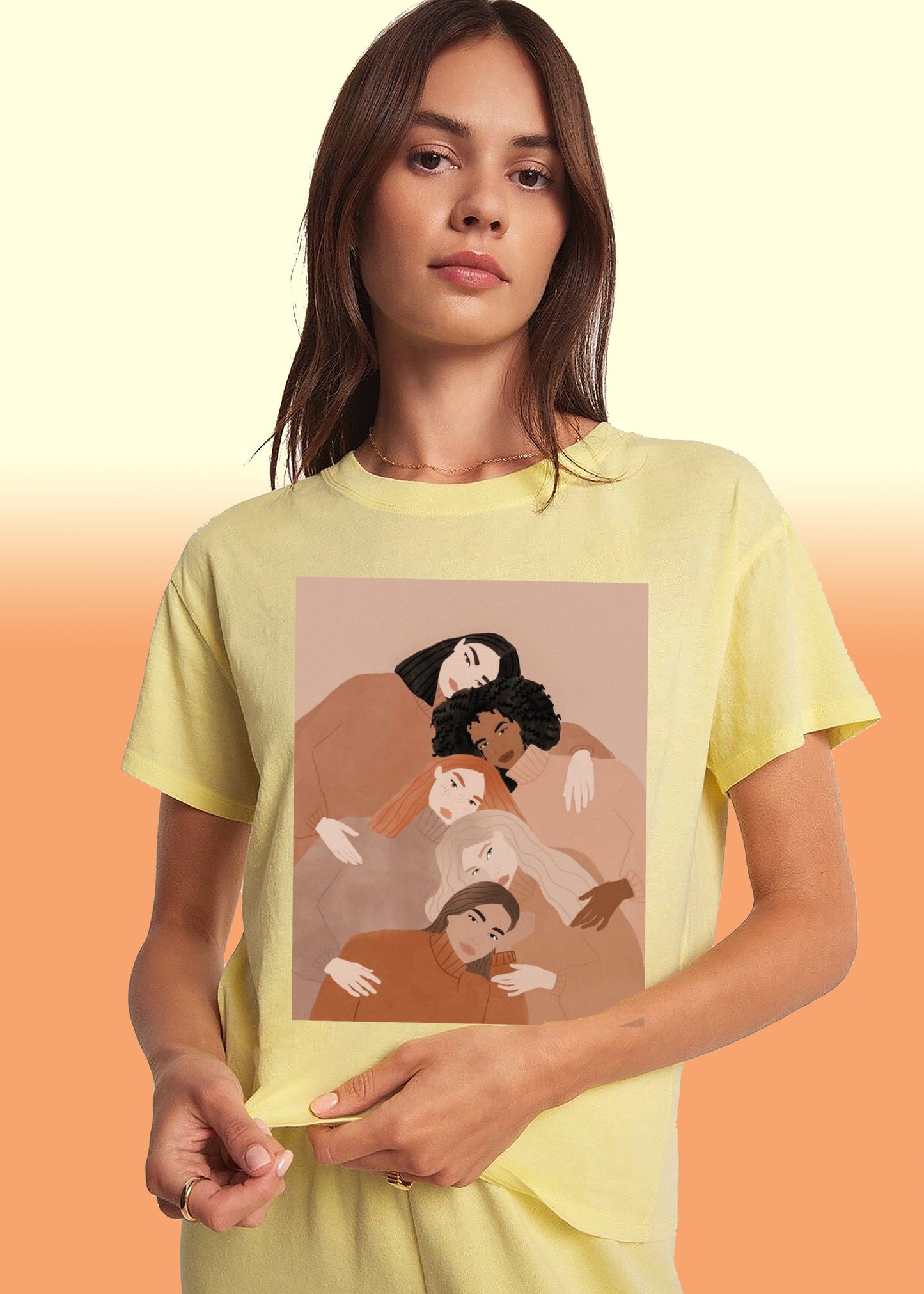 VLAM Brown Girl Womens Graphic T-shirt