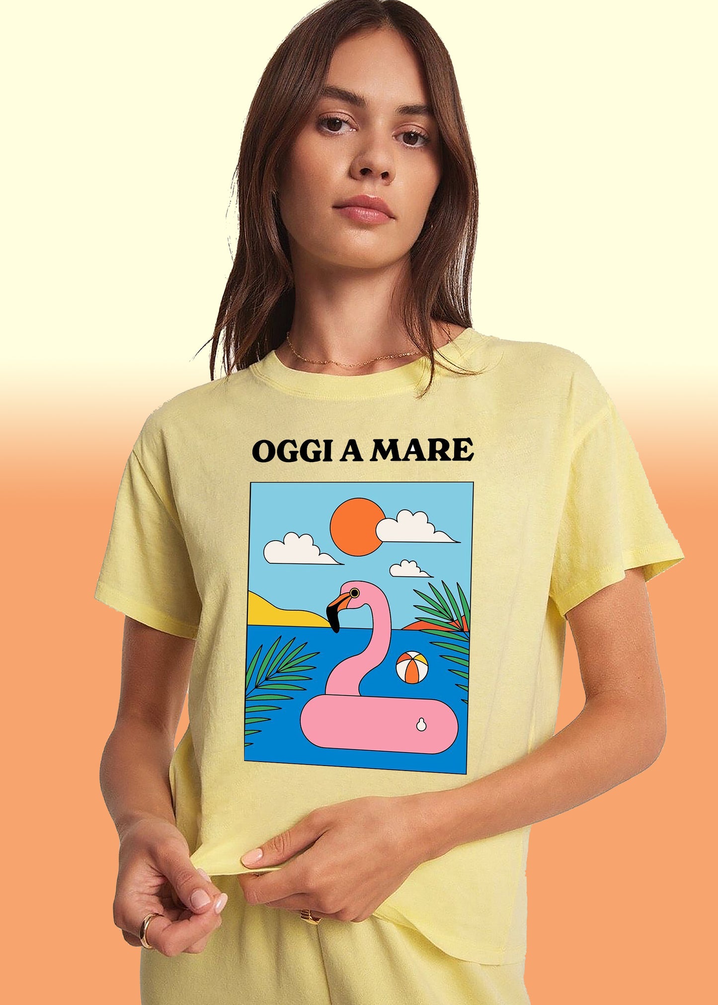 VLAM Nature Art Graphic Womens T-shirt