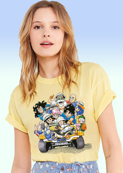 VLAM Graphic Cartoon Characters T-shirt For Women