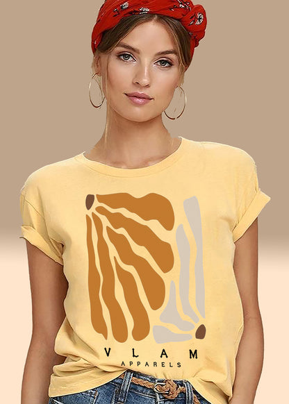 VLAM Women Aesthetic Art Tshirt