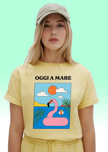 VLAM Nature Art Graphic Womens T-shirt