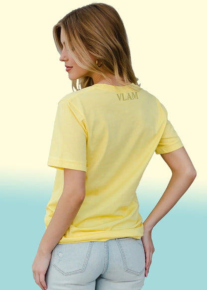 VLAM California Print Women Graphic Tshirt