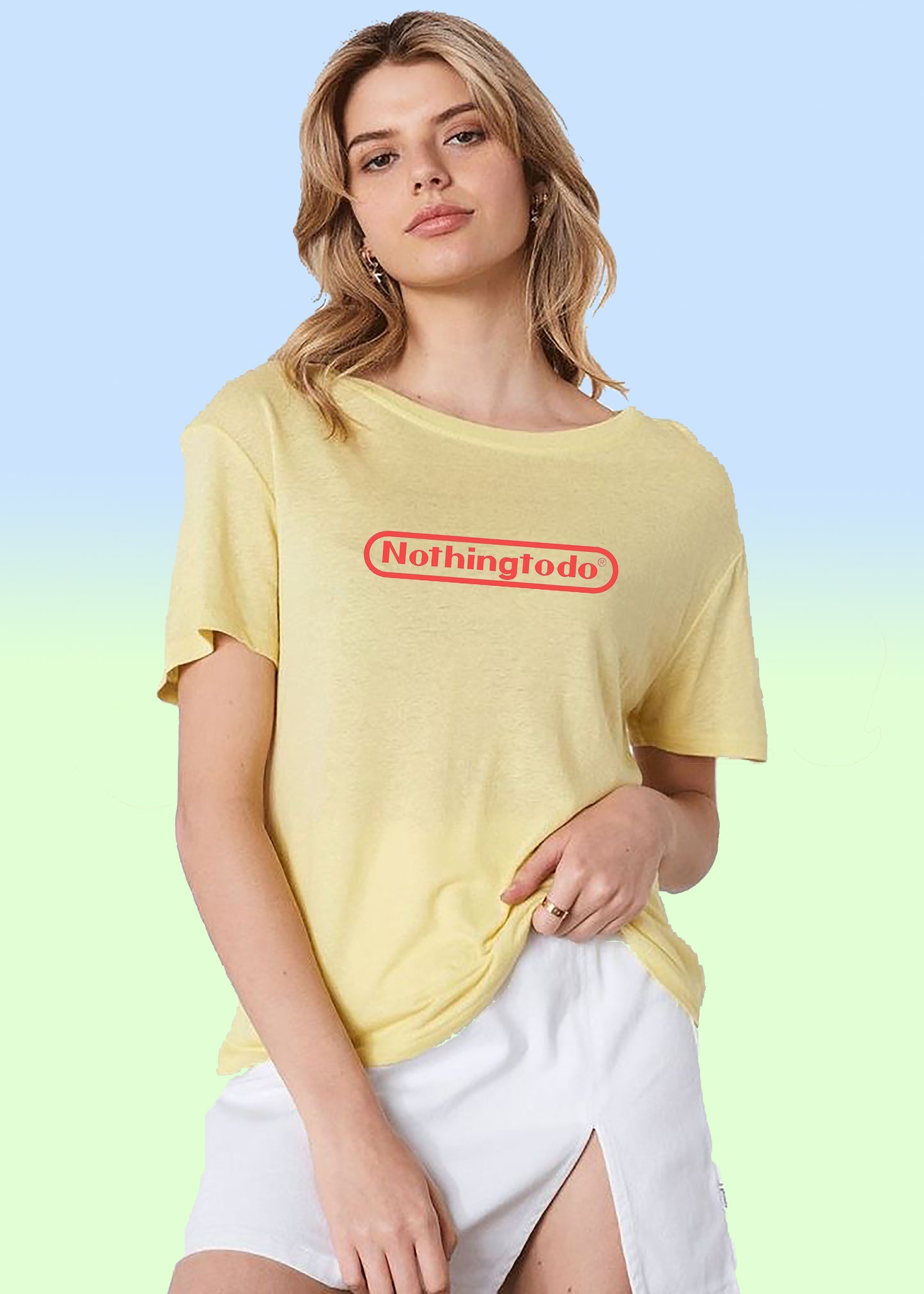 VLAM Nothing To do Women Tshirt