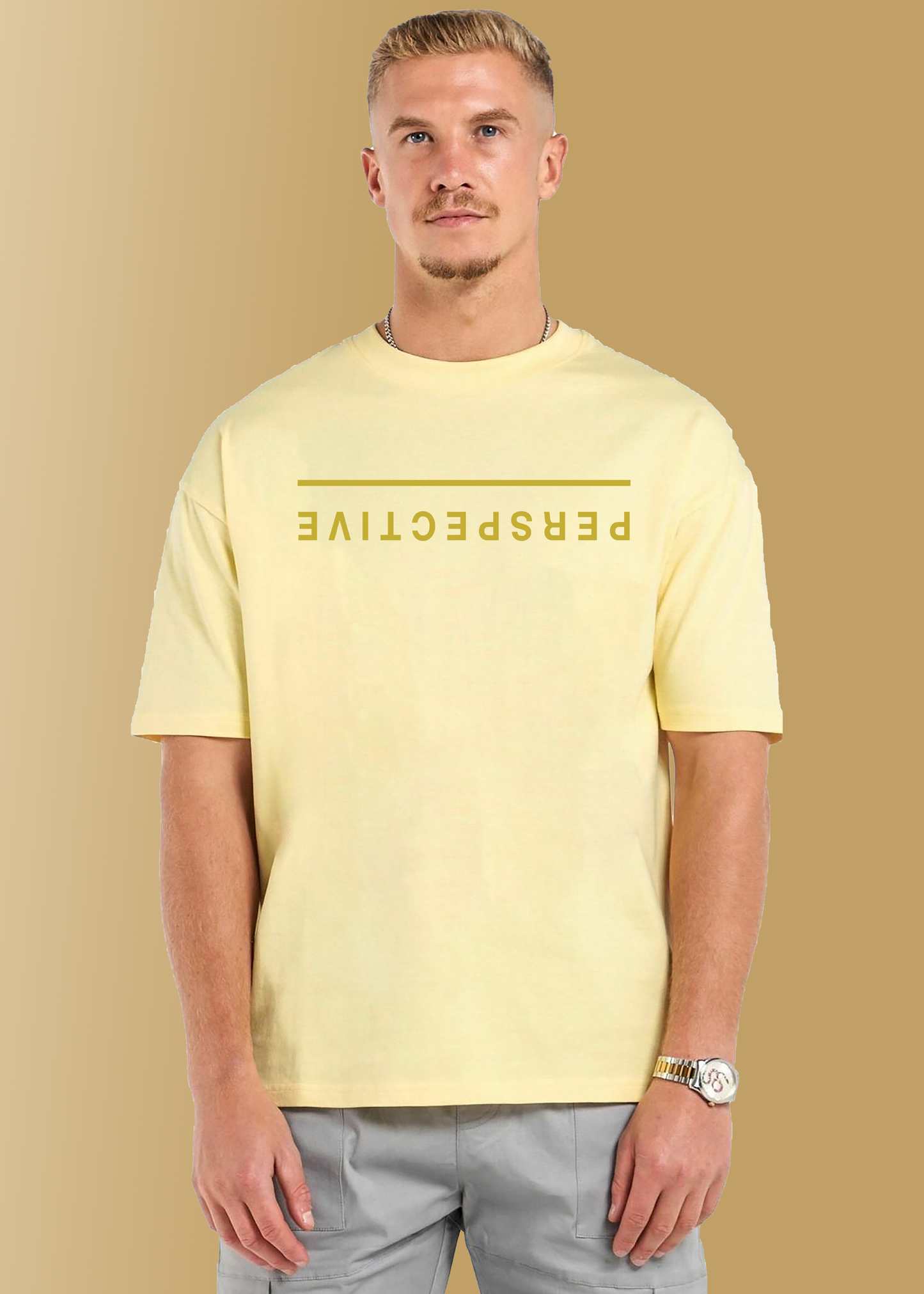 VLAM Unique Perspective Print Mens Tshirt