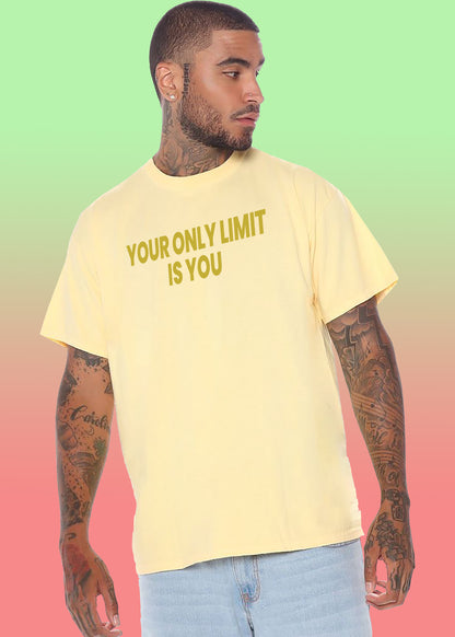 VLAM Your Only Limit Is You Mens Tshirt