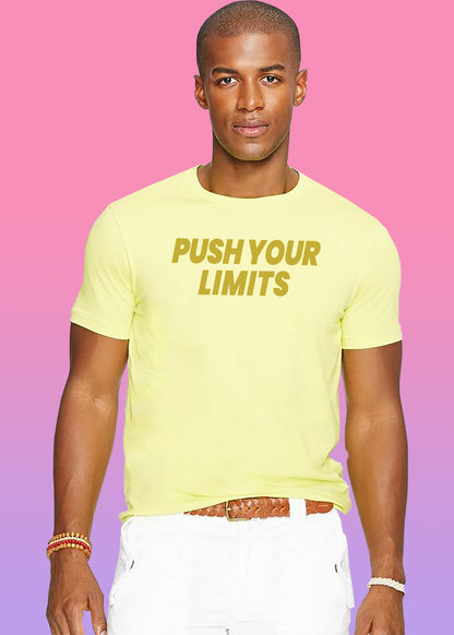 VLAM Push Your Limit Mens Tshirt